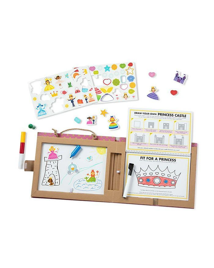 Melissa & Doug Play, Draw, Create Princess Activity Kit - Age 3+ 1