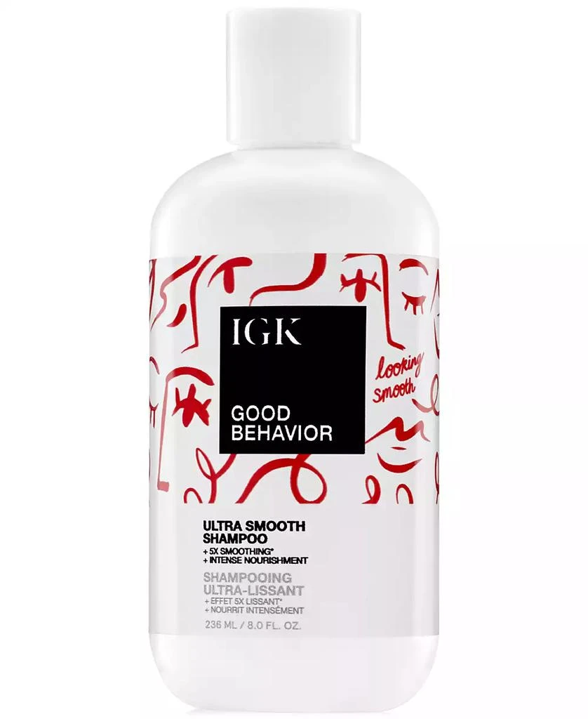 IGK Hair Good Behavior Ultra Smooth Shampoo 1