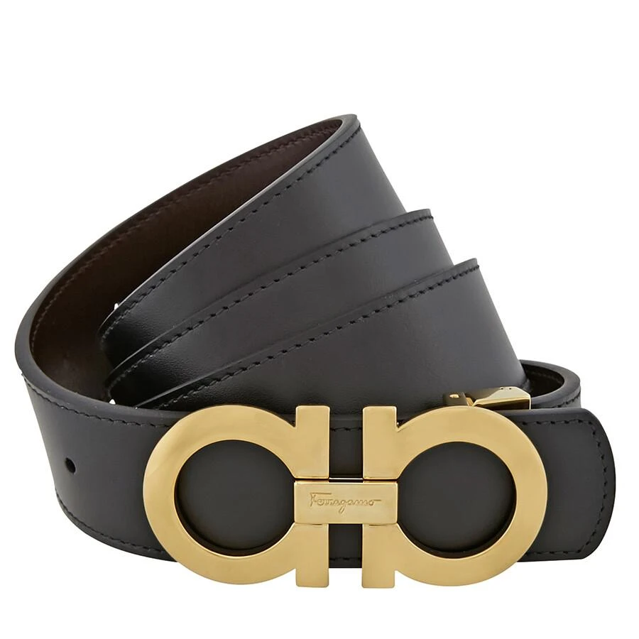Salvatore Ferragamo Reversible Leather Gancini Belt 1
