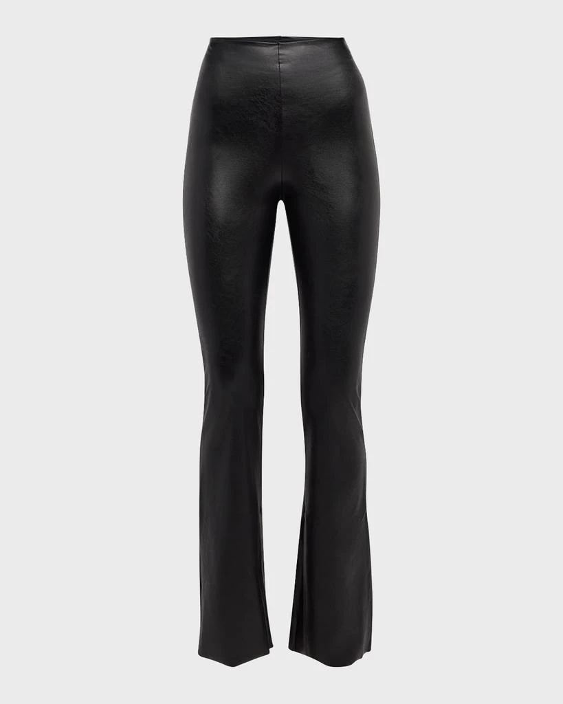 Commando Faux-Leather Flared Leggings 1