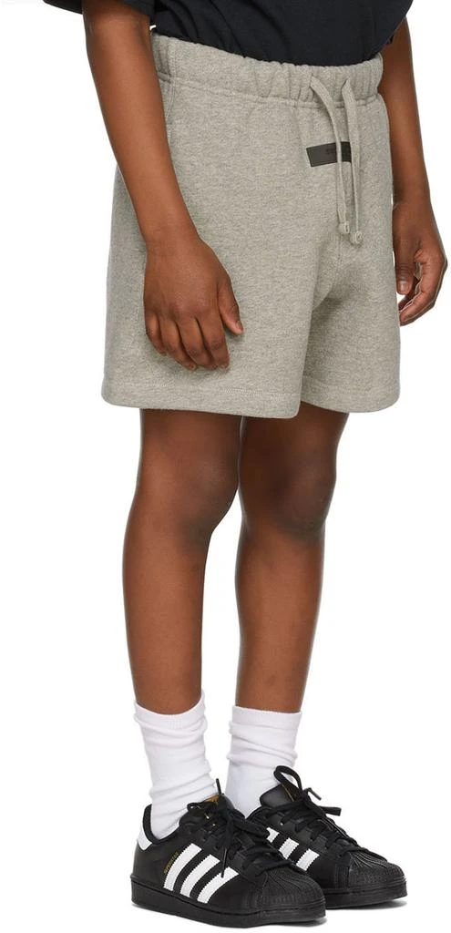 Essentials Kids Grey '1977' Shorts 3