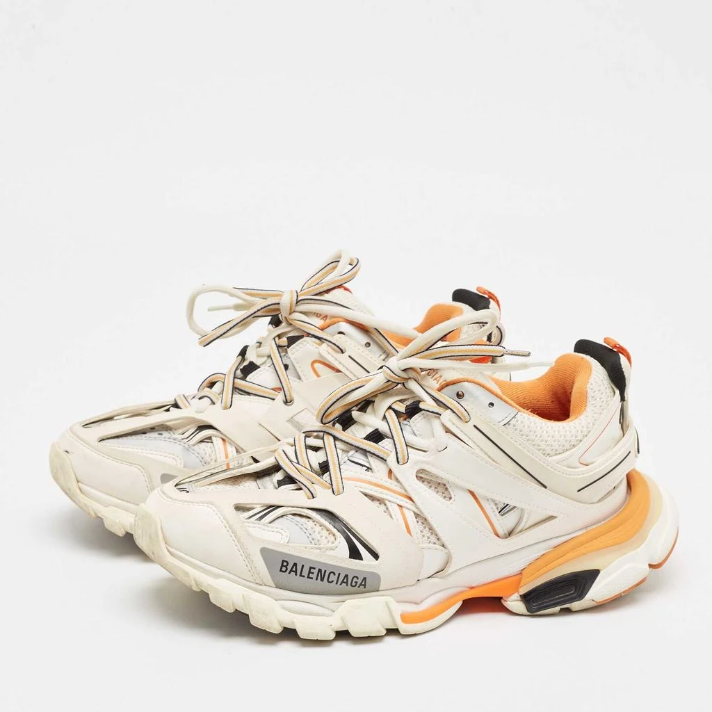 Balenciaga Balenciaga Multicolor Faux Leather and Mesh Track Sneakers Size 40 2