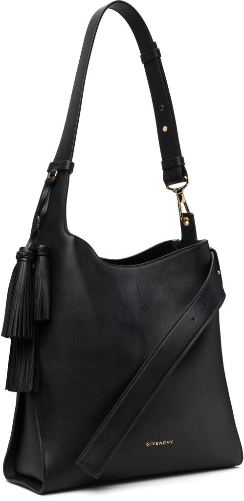 Givenchy Black Medium Belted Leather Tote 2