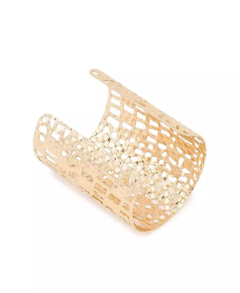 SOHI Metallic Statement Cuff Bracelet 4