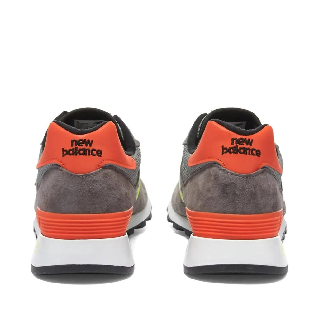New Balance Men's 1300 Made In Usa Shoes In Grey/yellow/orange/white 3