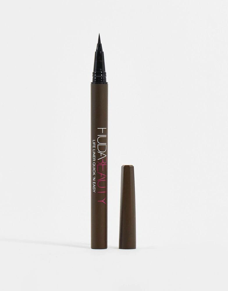 Huda Beauty Huda Beauty Quick 'n Easy Precision Liquid Liner - Brown 1