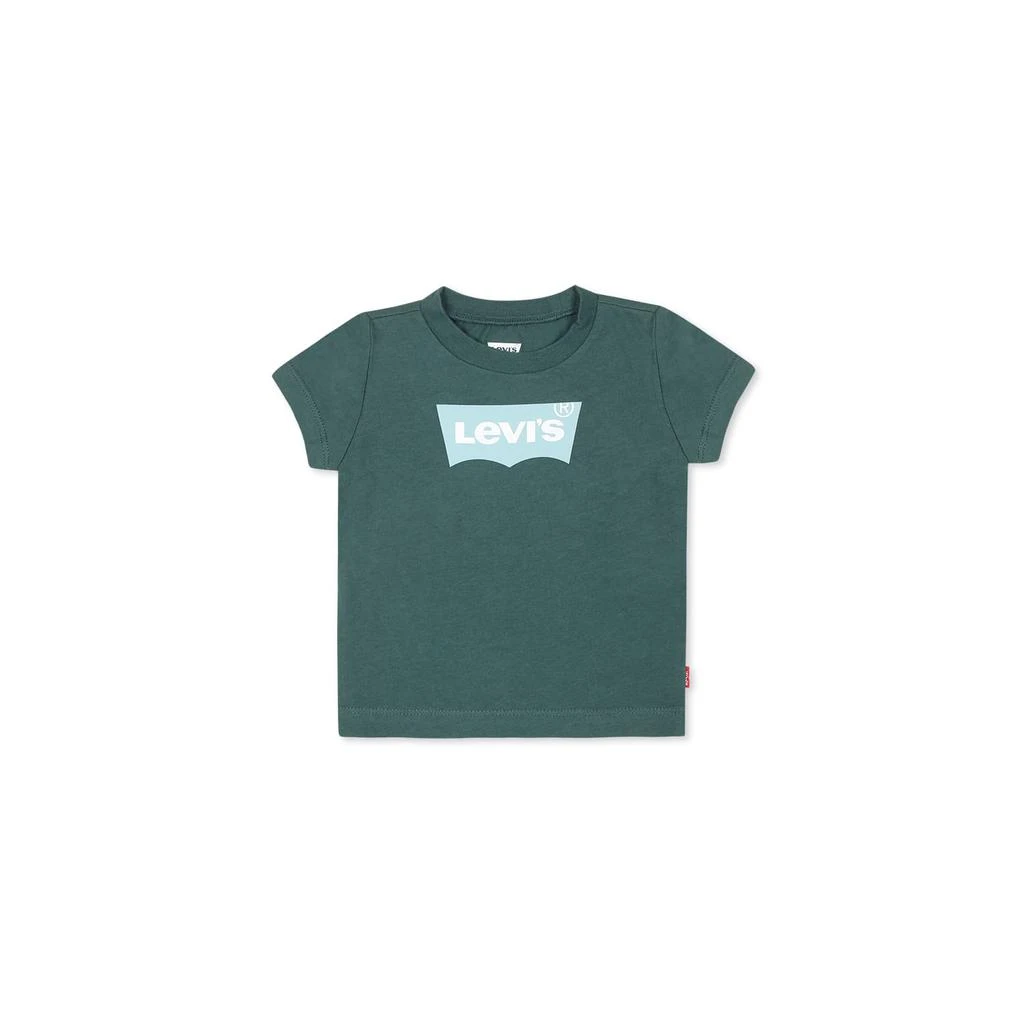 Levi's Green T-shirt For Baby Boy With Logo 1