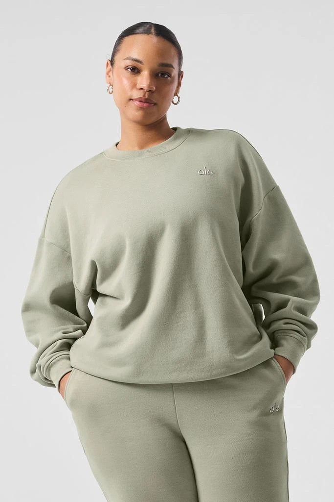 Alo Accolade Crew Neck Pullover - Limestone 6