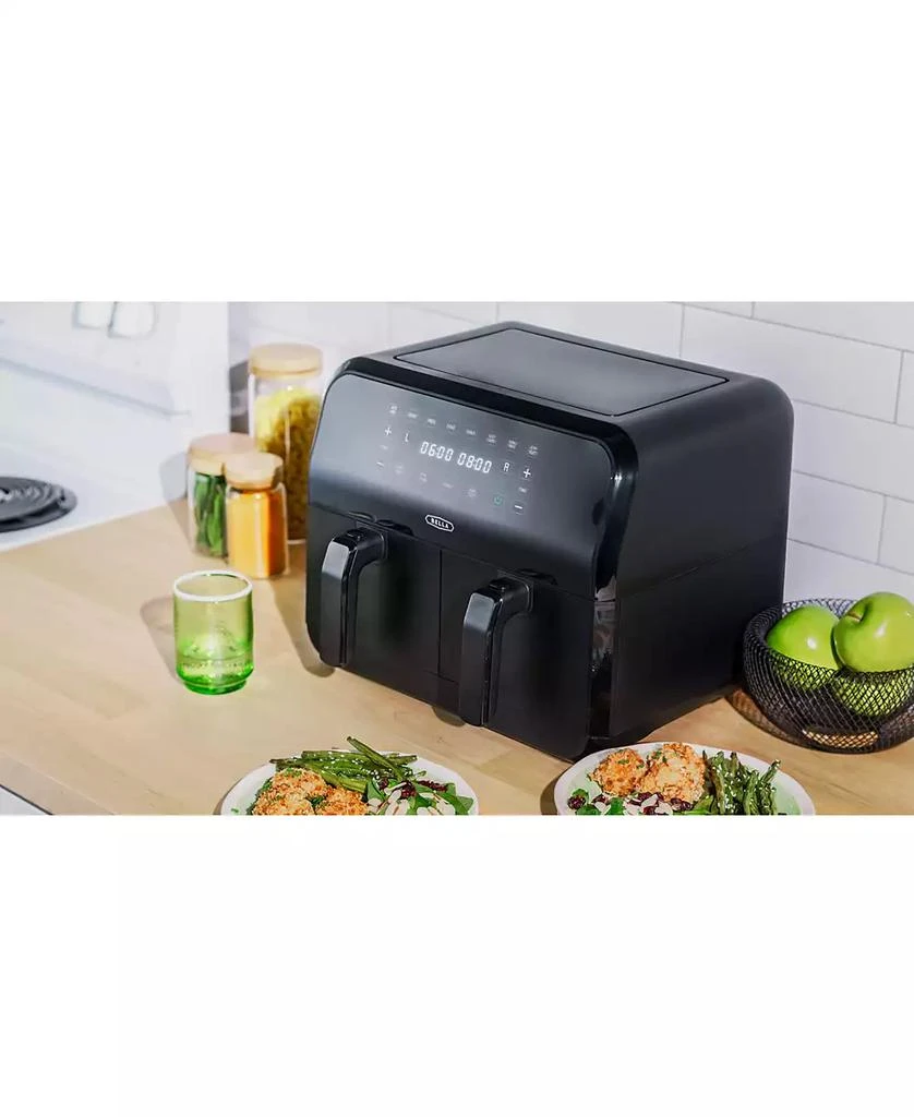 Bella 8-Qt. Dual-Basket Dual Zone Touchscreen Air Fryer 1700W 5