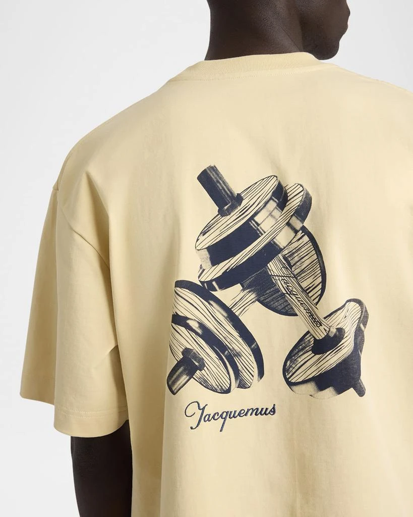 Jacquemus Men's Halteres Graphic T-Shirt 5