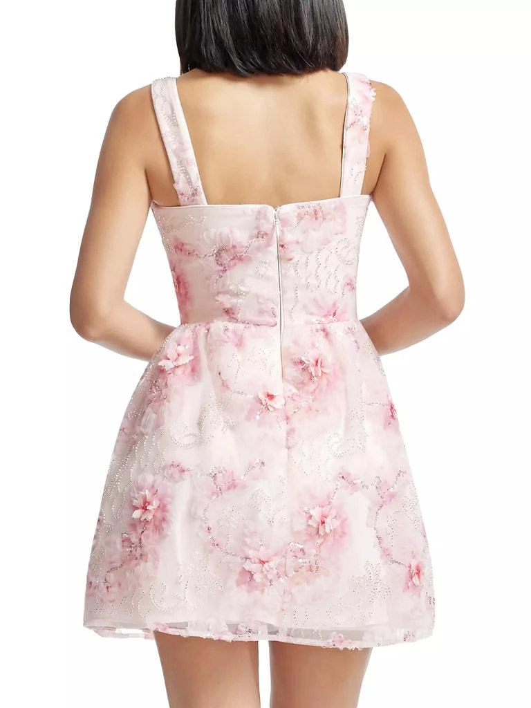 Dress The Population Melanie Embellished Fit & Flare Minidress 4
