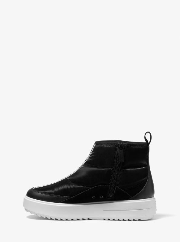 【Michael Kors】☆スニーカー☆ Emmett Leather Sneaker Jenkins Metallic Stretch Knit Trainer | Michael Kors [US]