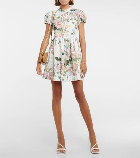 See by Chloé Floral cotton minidress 2