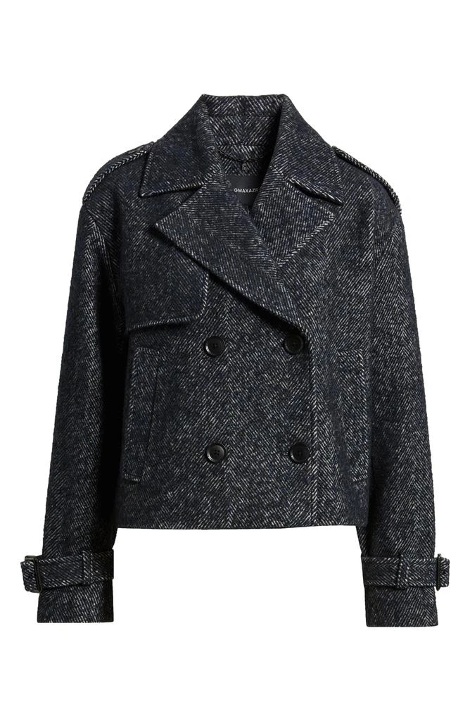 BCBG Short Trench Peacoat 6