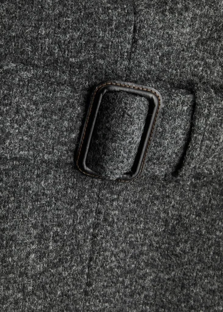 Oliver Spencer Big double-breasted wool coat 5