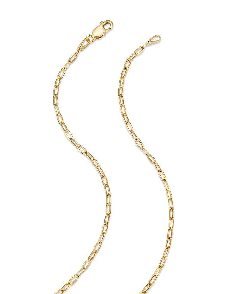 Bloomingdale's Champagne Diamond Big Brown Bag Pendant Necklace in 14K Yellow Gold, 0.33 tcw 1