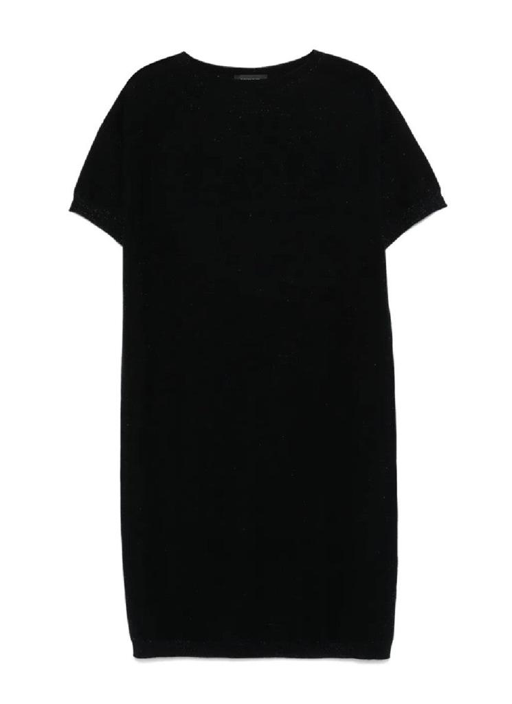 Fabiana Filippi Relaxed Midi Dress With Subtle Shimmer