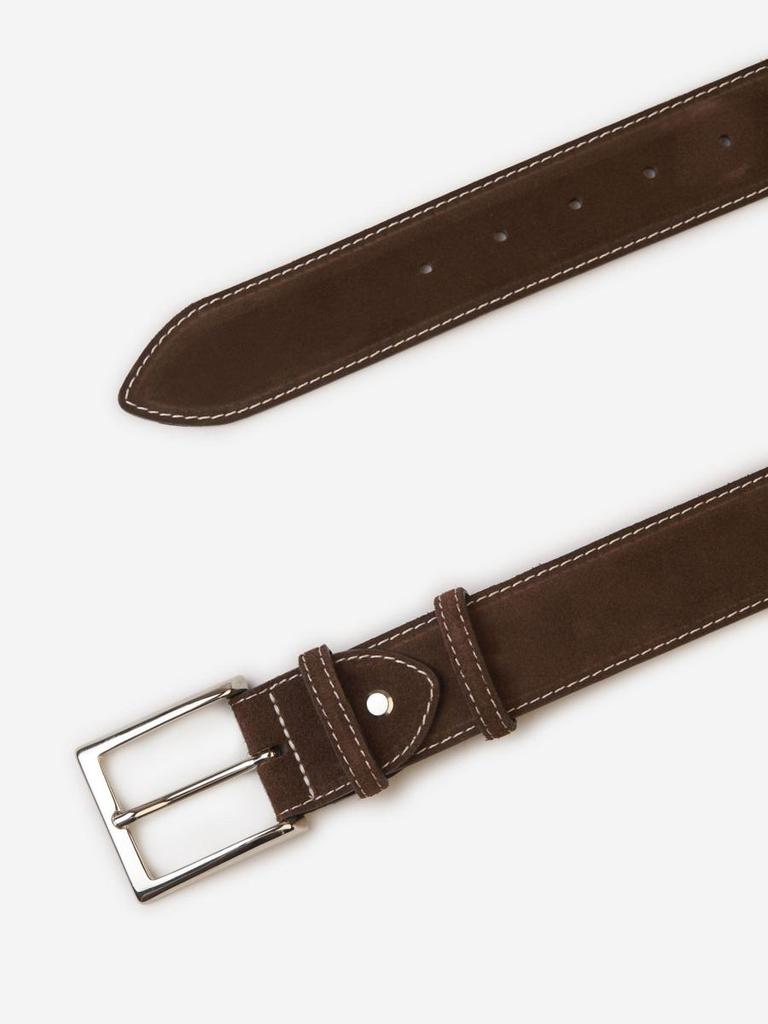 Bontoni Bontoni Suede Leather Belt
