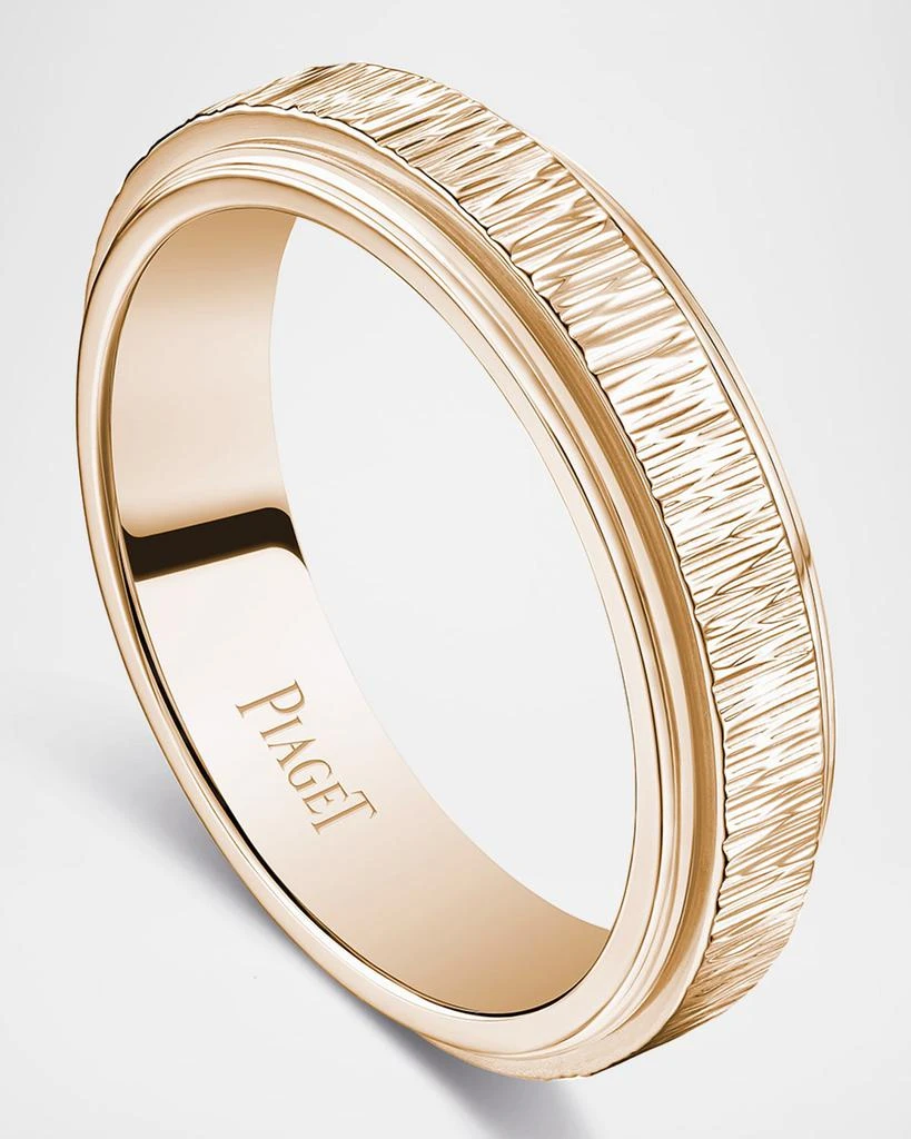 PIAGET 18K Rose Gold Possession Ring, Size 53