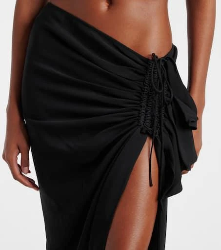 Christopher Esber Ruched jersey maxi skirt 4