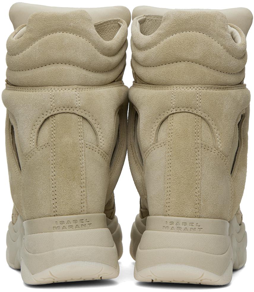 Isabel Marant Beige Balskee Sneakers