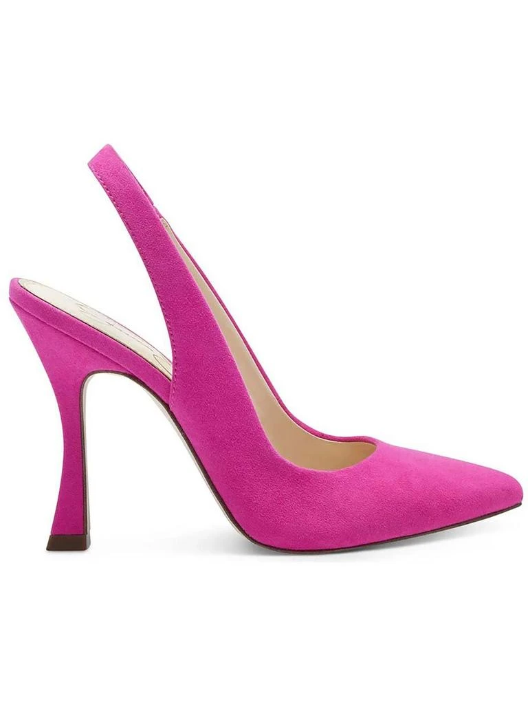 Jessica Simpson Rosan Womens Faux Suede Ankle Strap Pumps 4