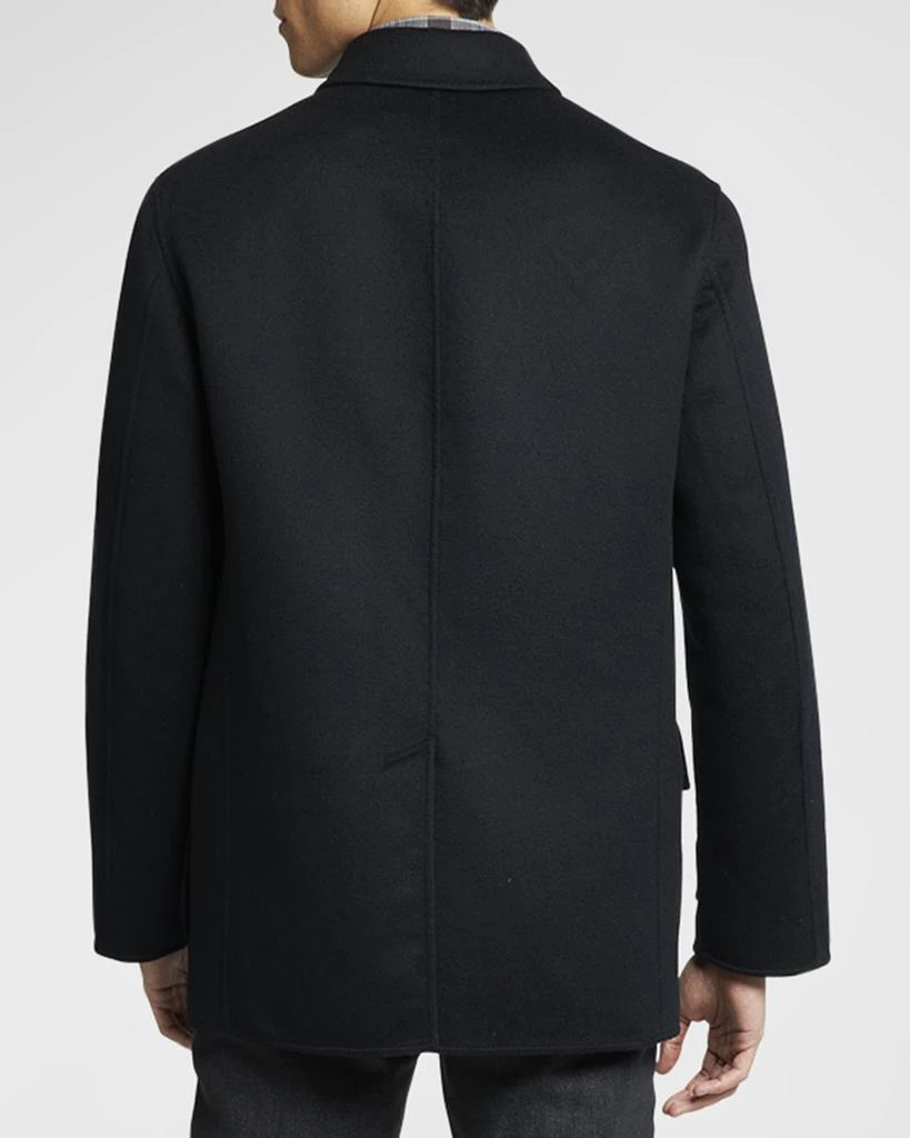 Brioni Men's Cashmere Double-Face Car Coat 3