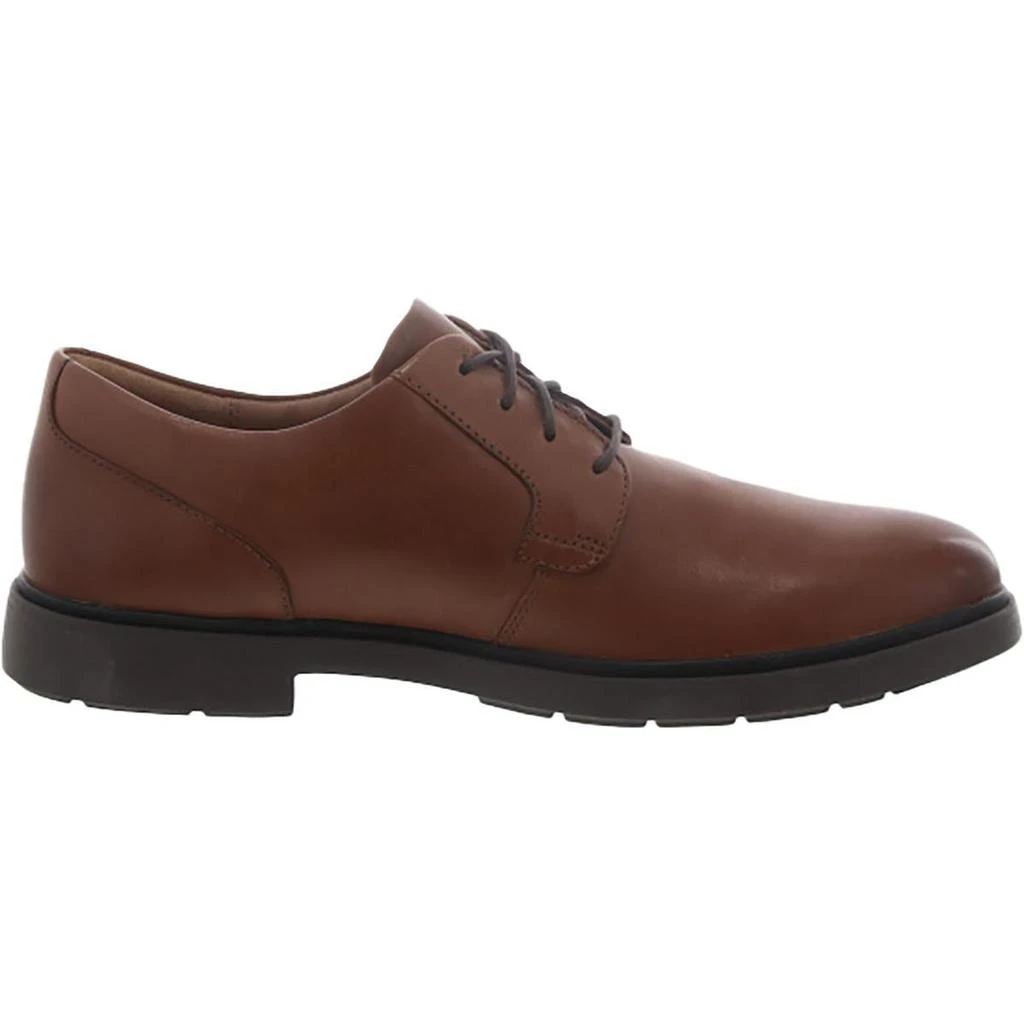 Unstructured by Clarks Un Tailor Tie Mens Leather Lace-Up Oxfords 3