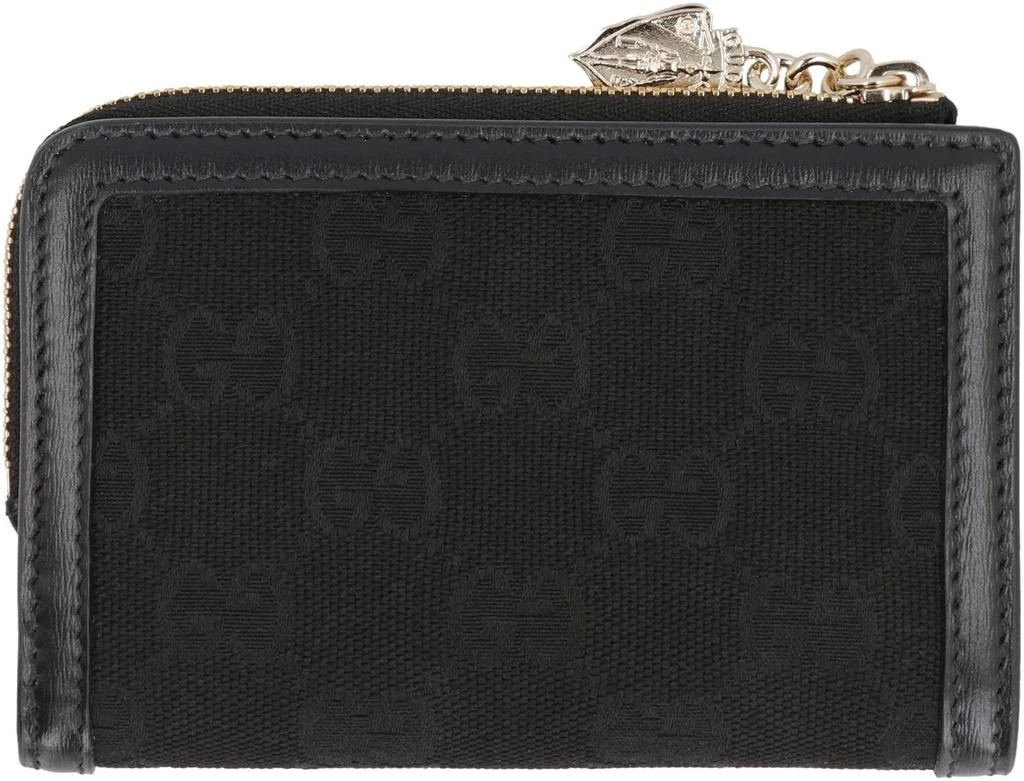 Gucci Gucci Gg Mini Fabric Wallet 3
