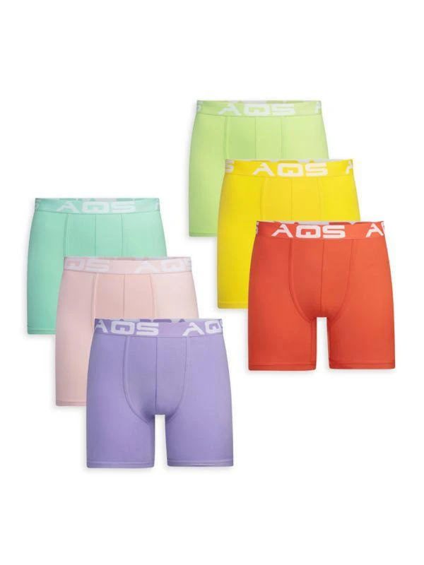 AQS 6-Pack Assorted Boxer Briefs 1