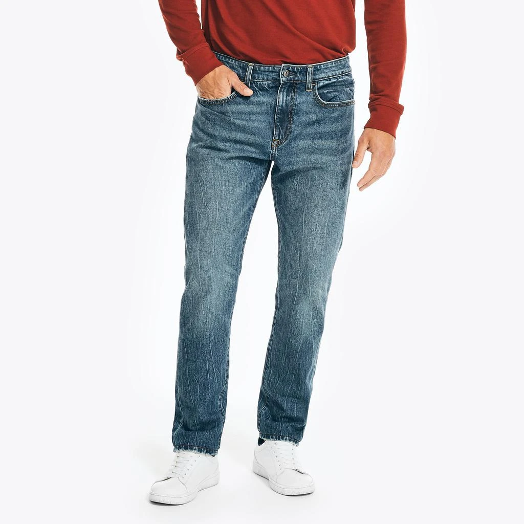 Nautica Mens Athletic Slim Stretch Denim 1