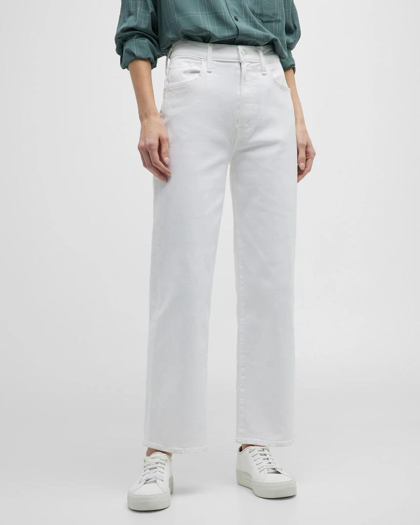 MOTHER The Rambler Zip Ankle Jeans 4