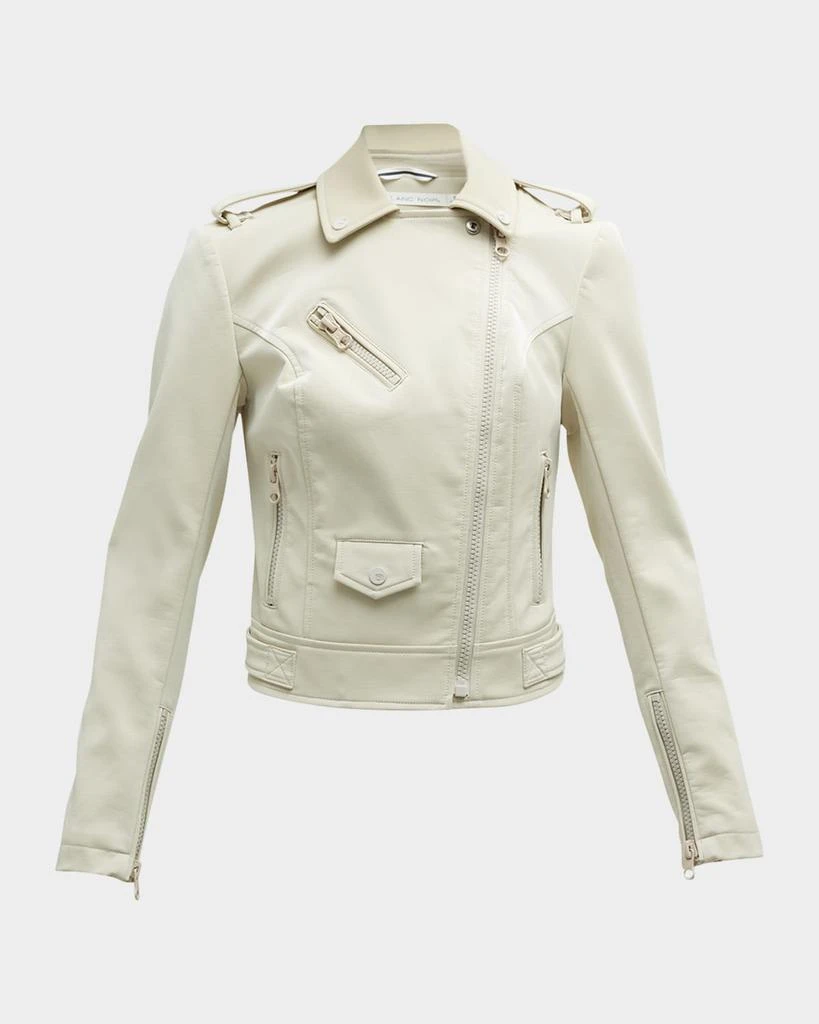Blanc Noir City Classic Moto Jacket 1