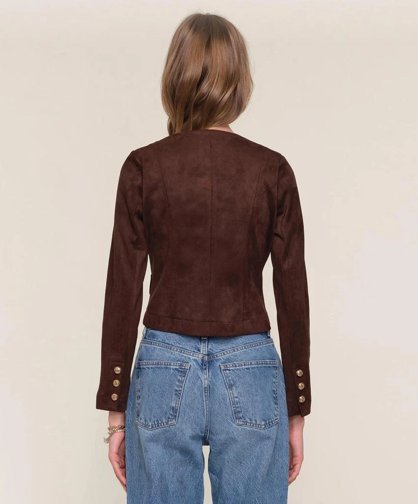 heartLoom Christy Blazer In Espresso 2