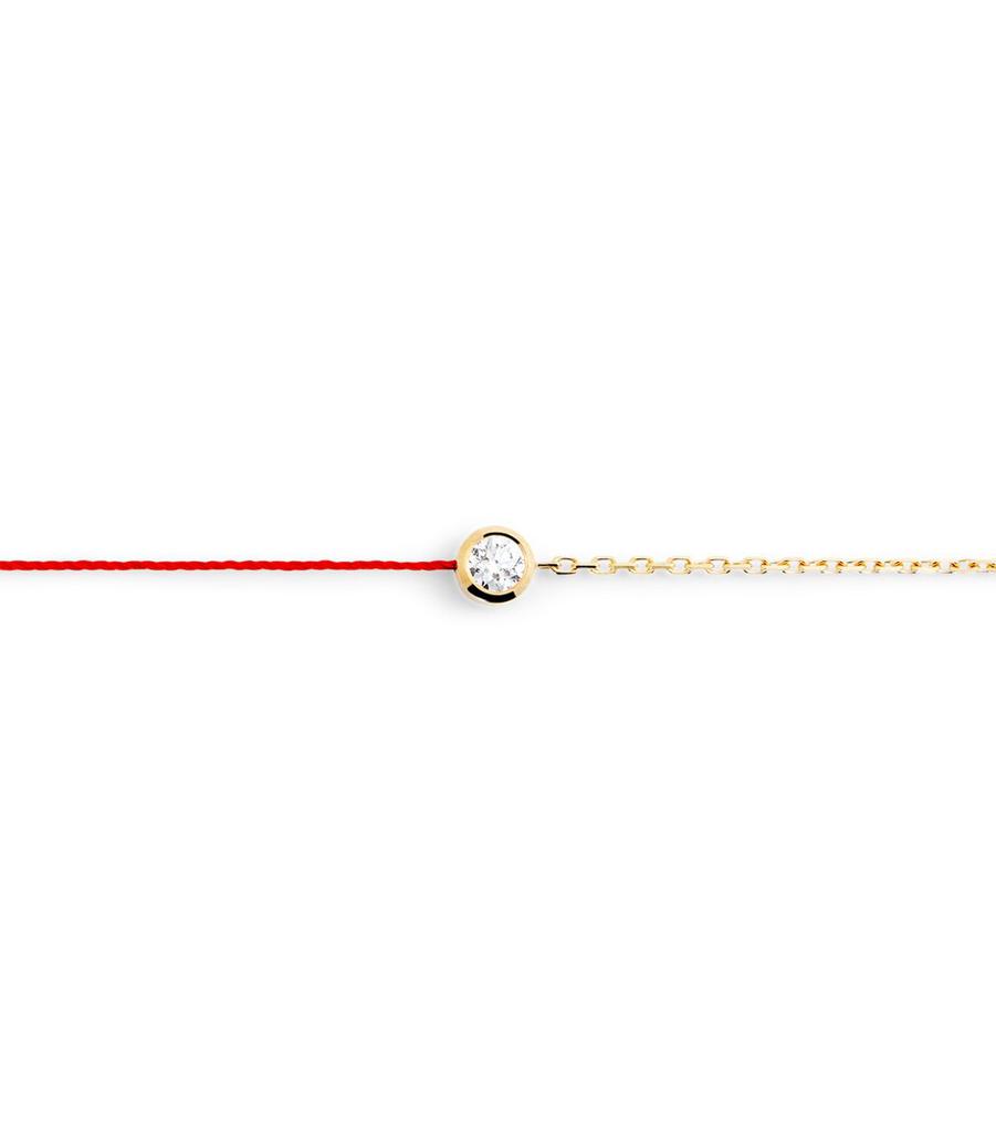 Redline Yellow Gold and Diamond So Pure Bracelet