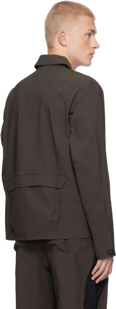 Rapha Brown Men's Riding Jacket 3