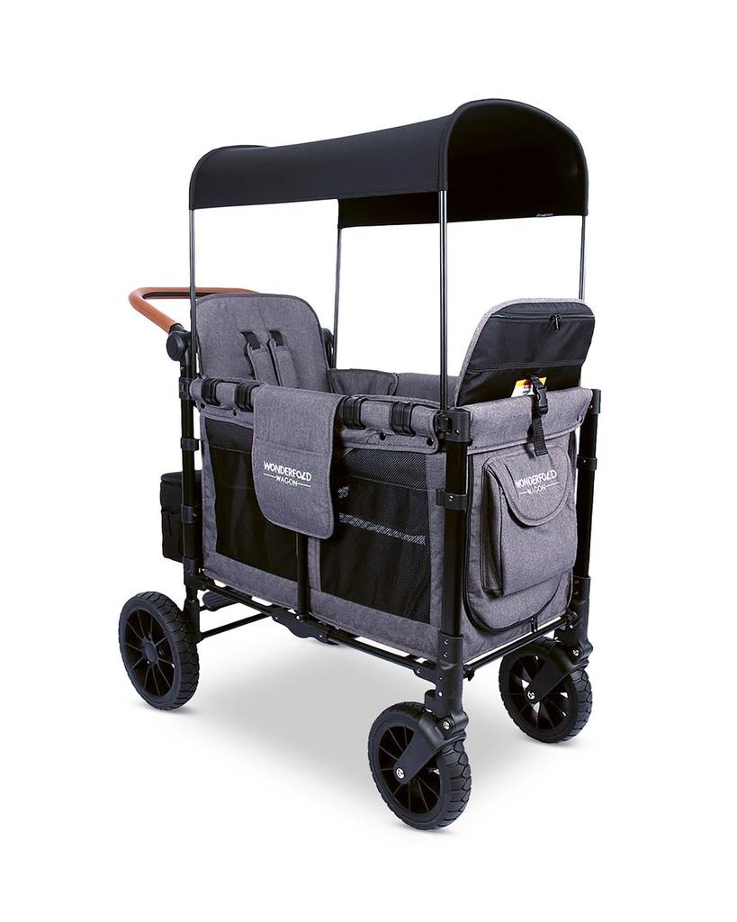 WonderFold W2 Luxe Double Stroller Wagon, 2 Seater 3
