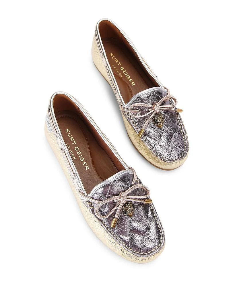 Kurt Geiger Women's Eagle Hardware Boat Moccasins 3