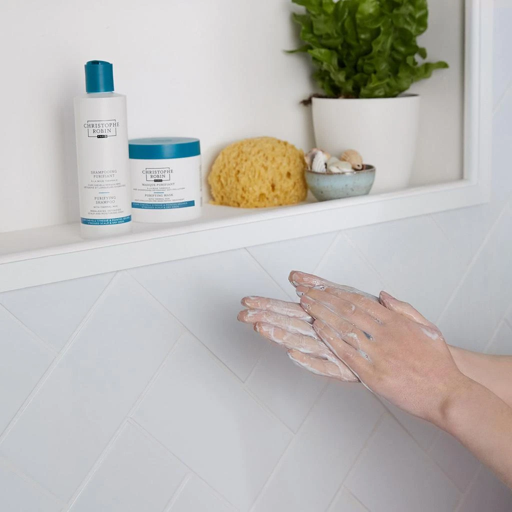 Christophe Robin Purifying Shampoo with Thermal Mud 7