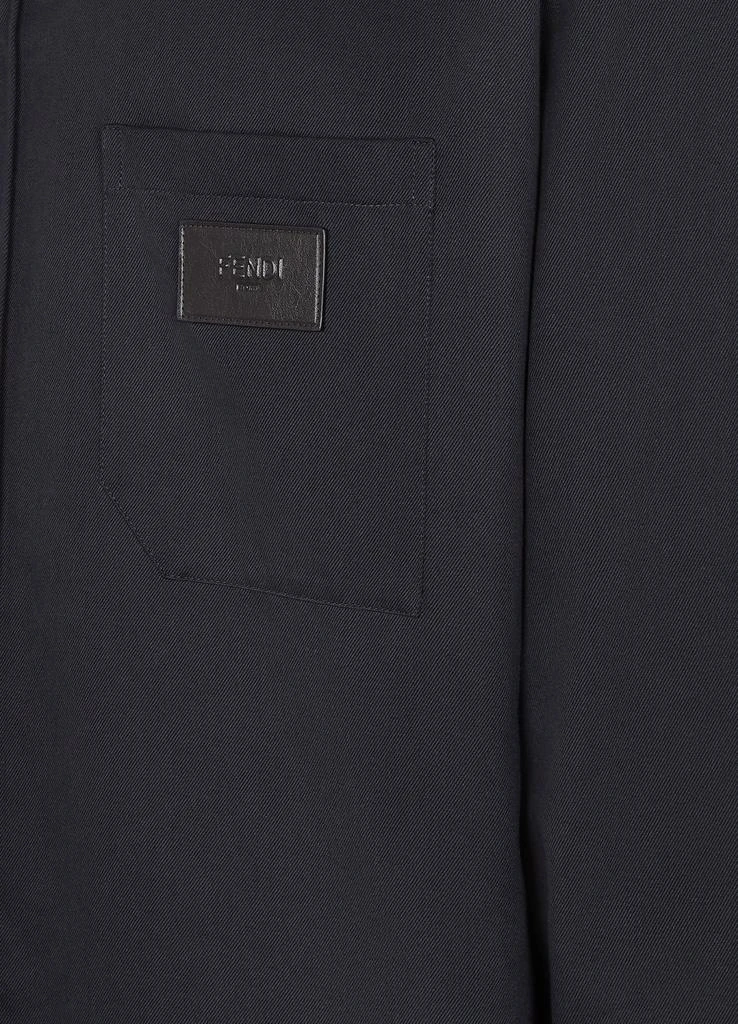 Fendi Shirt with button-down collar 4