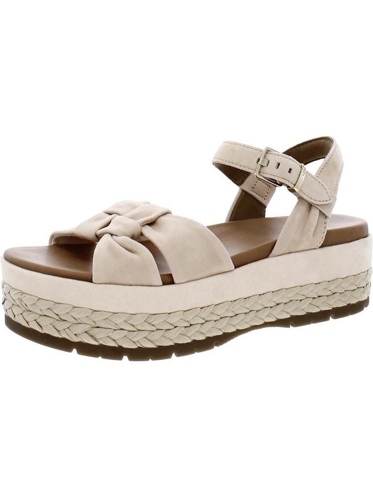 UGG NEUSCH Womens Leather Open Toe Ankle Strap 1