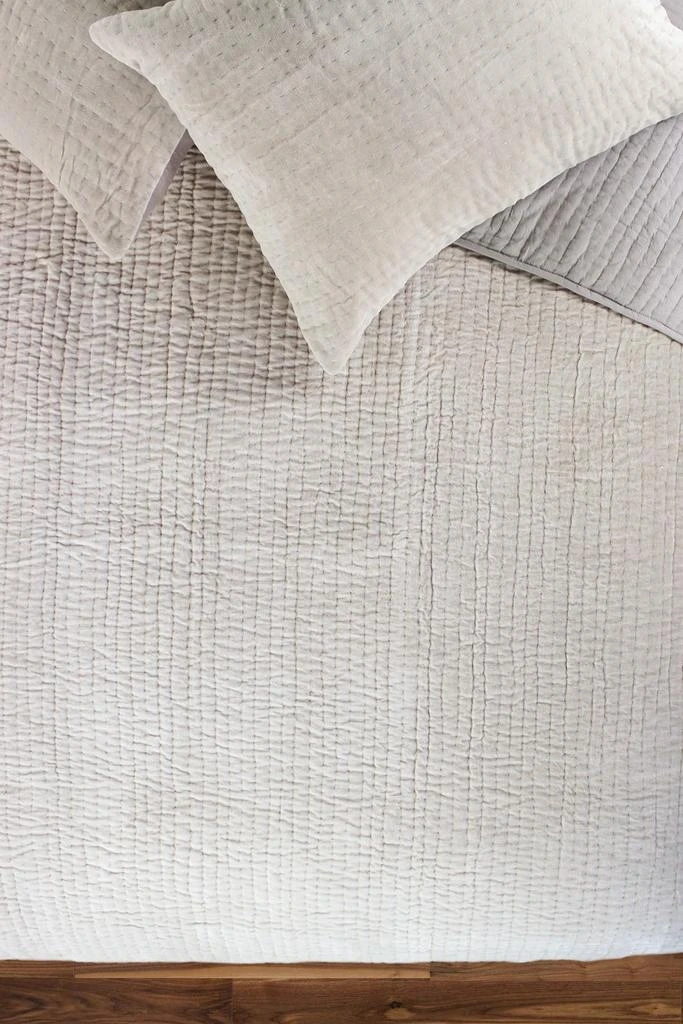 Melange Home Tamara Velour Quilt 3-Piece Set 1