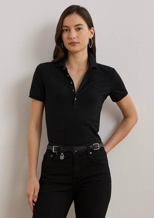 Ralph Lauren Ralph Lauren Petite Piqu Polo Shirt