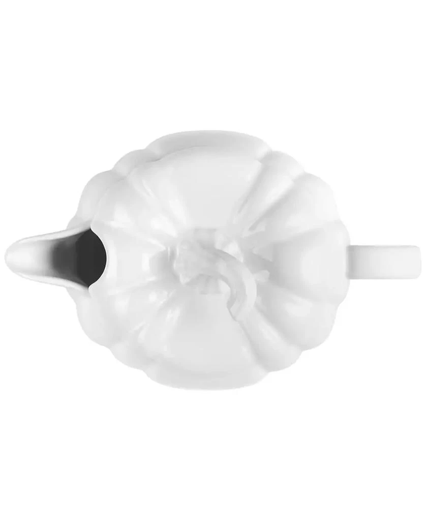 Le Creuset Stoneware Pumpkin 14-Oz. Gravy Boat with Lid 4