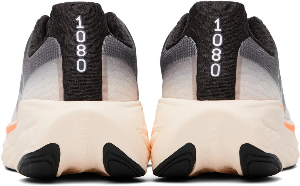 New Balance Black & Beige Fresh Foam X 1080v14 Sneakers  display picture 1