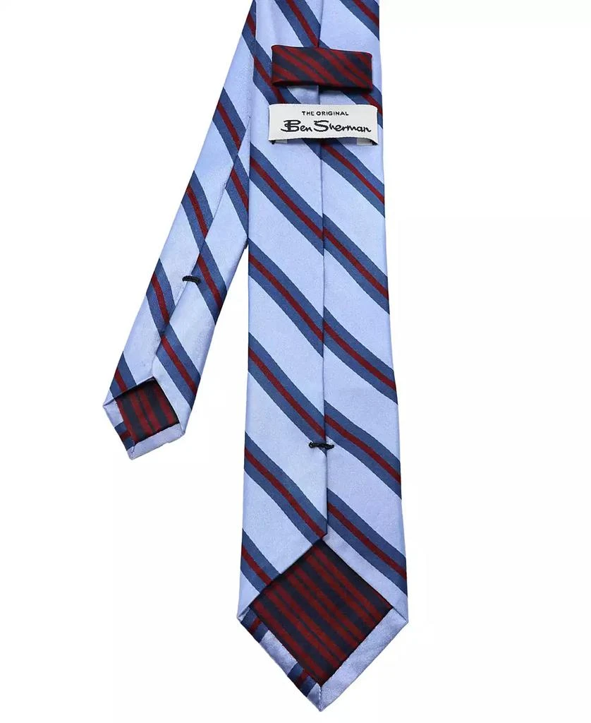 Ben Sherman Men's Stripe Silk Tie 3