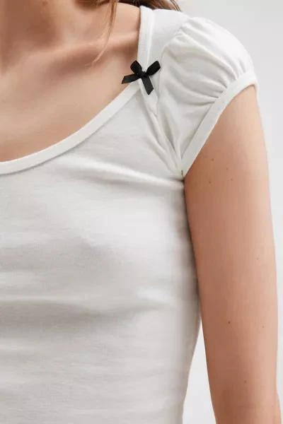 Kimchi Blue Kimchi Blue Ramona Puff Sleeve Baby Tee 2