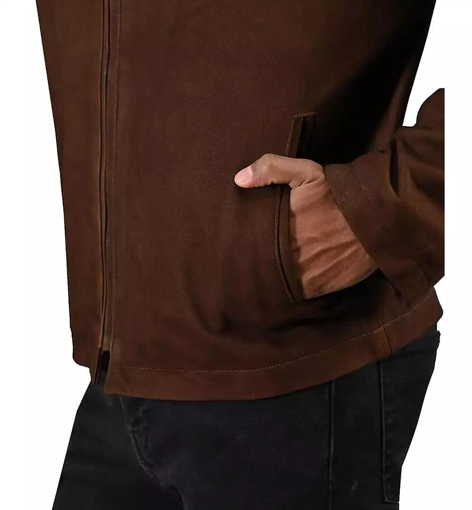 Frye Men's Café Racer Leather Jacket 6