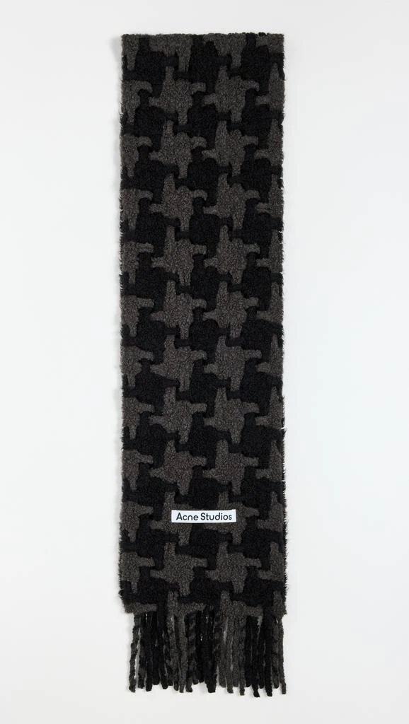 Acne Studios Houndstooth Scarf 1