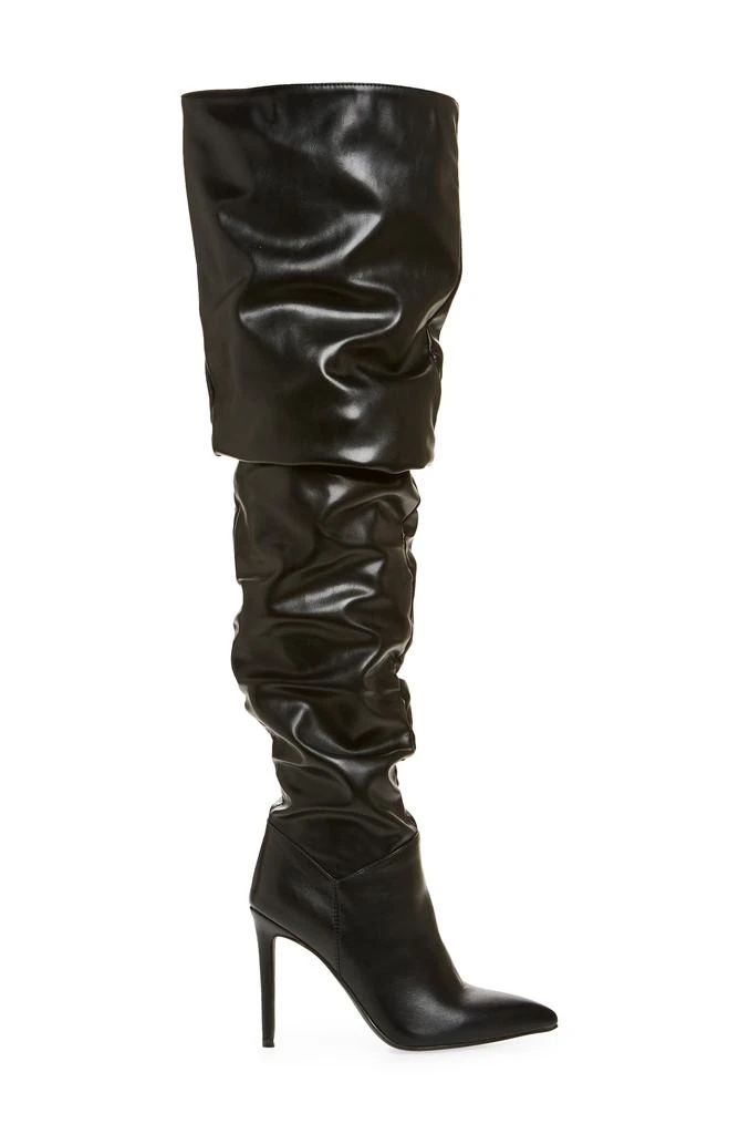 AZALEA WANG Torvi Slouch Pointed Toe Over the Knee Boot 3